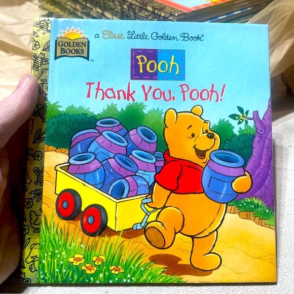 Golden Books Other - BRAND NEW VINTAGE A First Little Golden Book Thank You Pooh